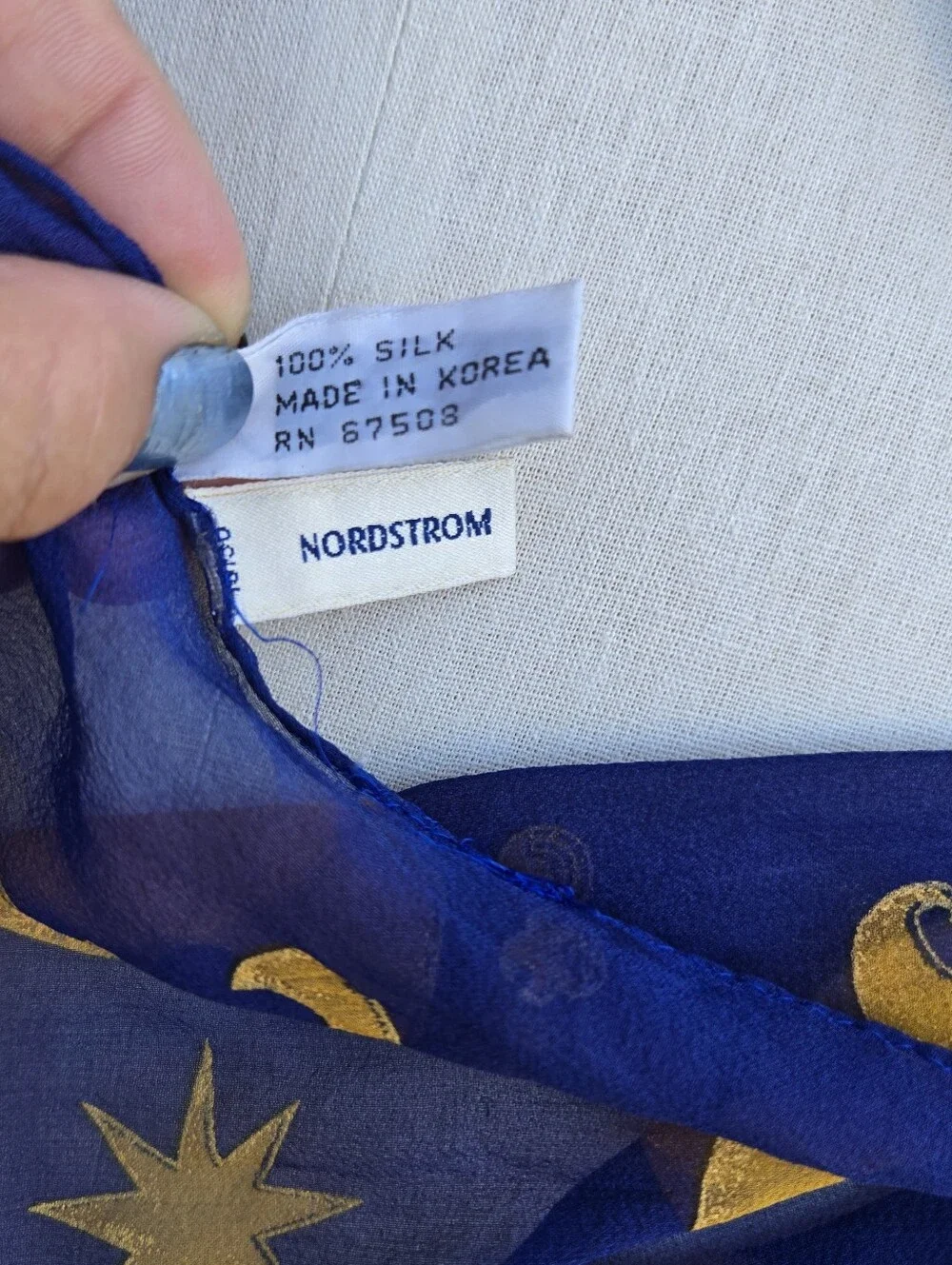 Vintage Nordstrom Silk Scarf